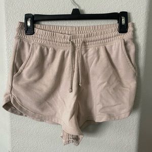 H&M Tan sweatshorts